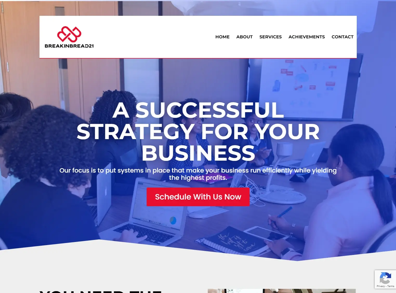 Landing Page: E and L Consultants